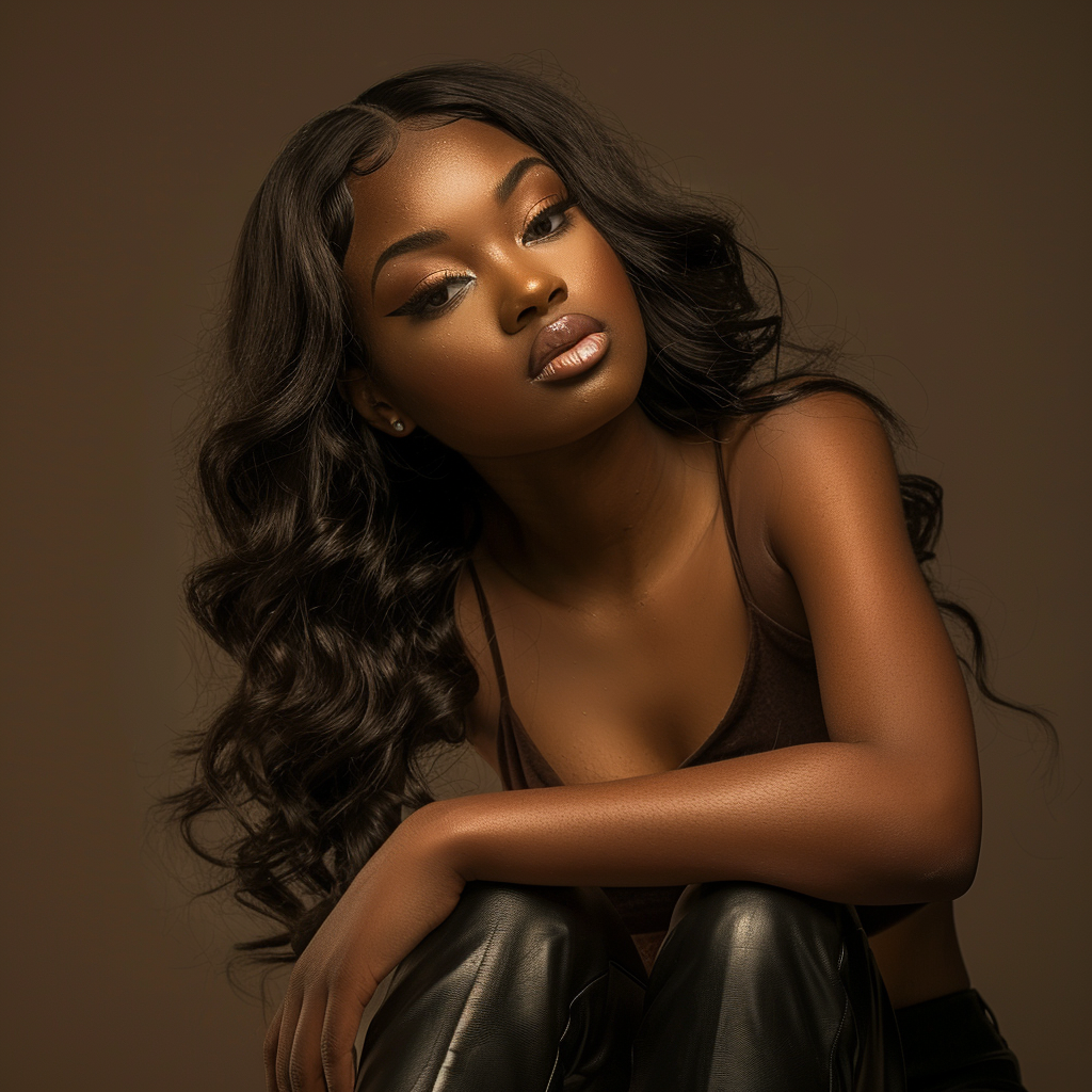 5 x 5 - Invisible Lace Closure Wigs Invisible Lace