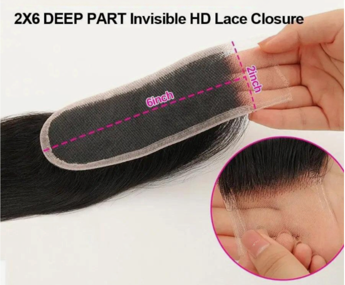 HD Lace Closures - Kinky Textures - 2x6 - 4x4 - 5x5 - 6x6 - 7x7 - Warehouse Collection