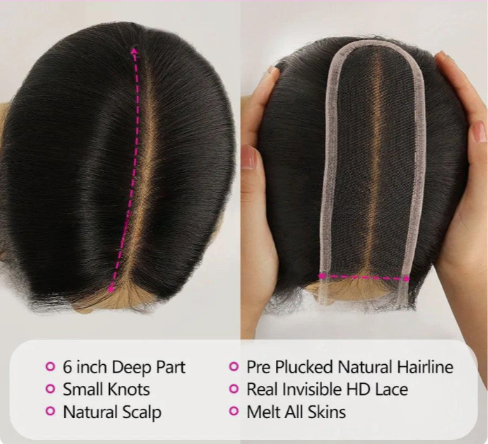HD Lace Closures - Kinky Textures - 2x6 - 4x4 - 5x5 - 6x6 - 7x7 - Warehouse Collection