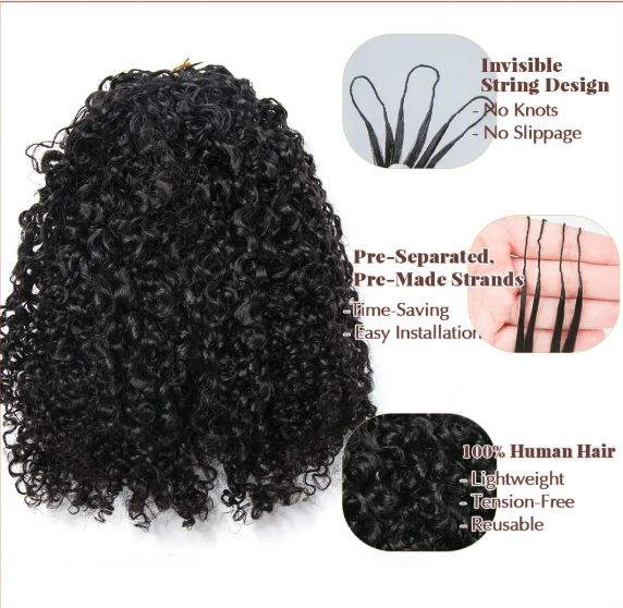Human Hair Crochet - Straight & Body Wave (12-30 Inch) Available - Warehouse Collection