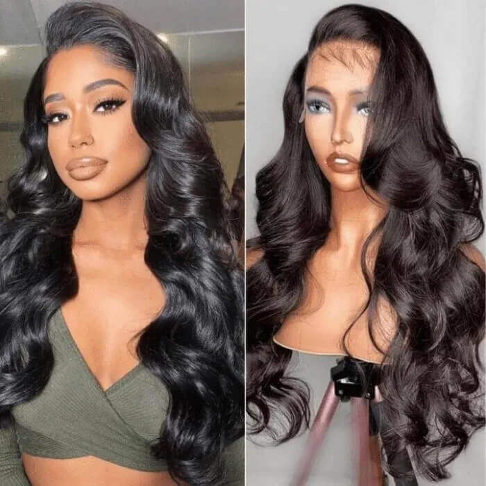 26" Body Wave 180 Density - 13x4 Lace Frontal Wig