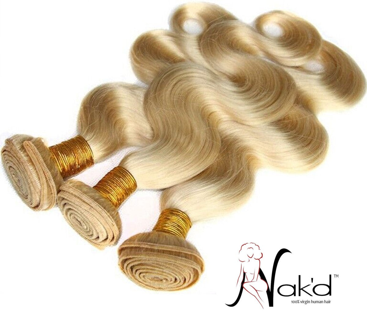 Nak'd - 613- Russian Blonde - Lace Frontals