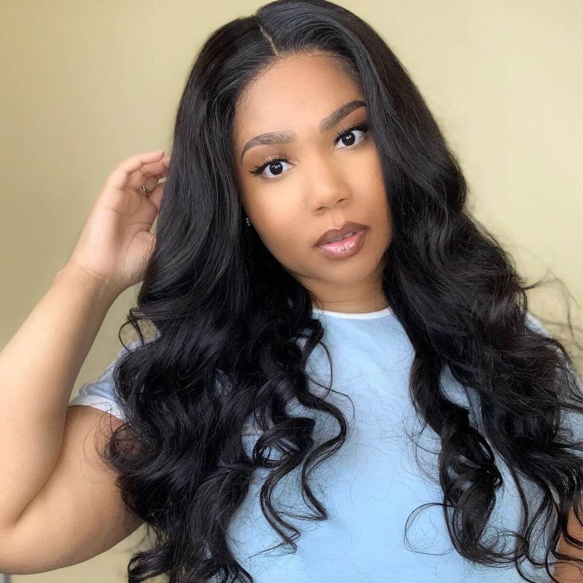 6x6 - Lace Closure Wigs Glue Free