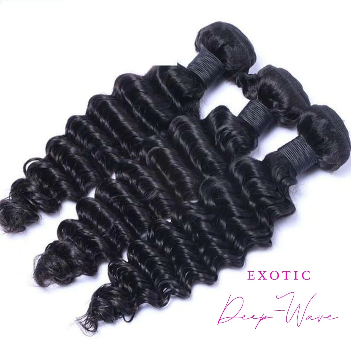 Exotic Deep Wave Texture - Bundles Closures & Frontals