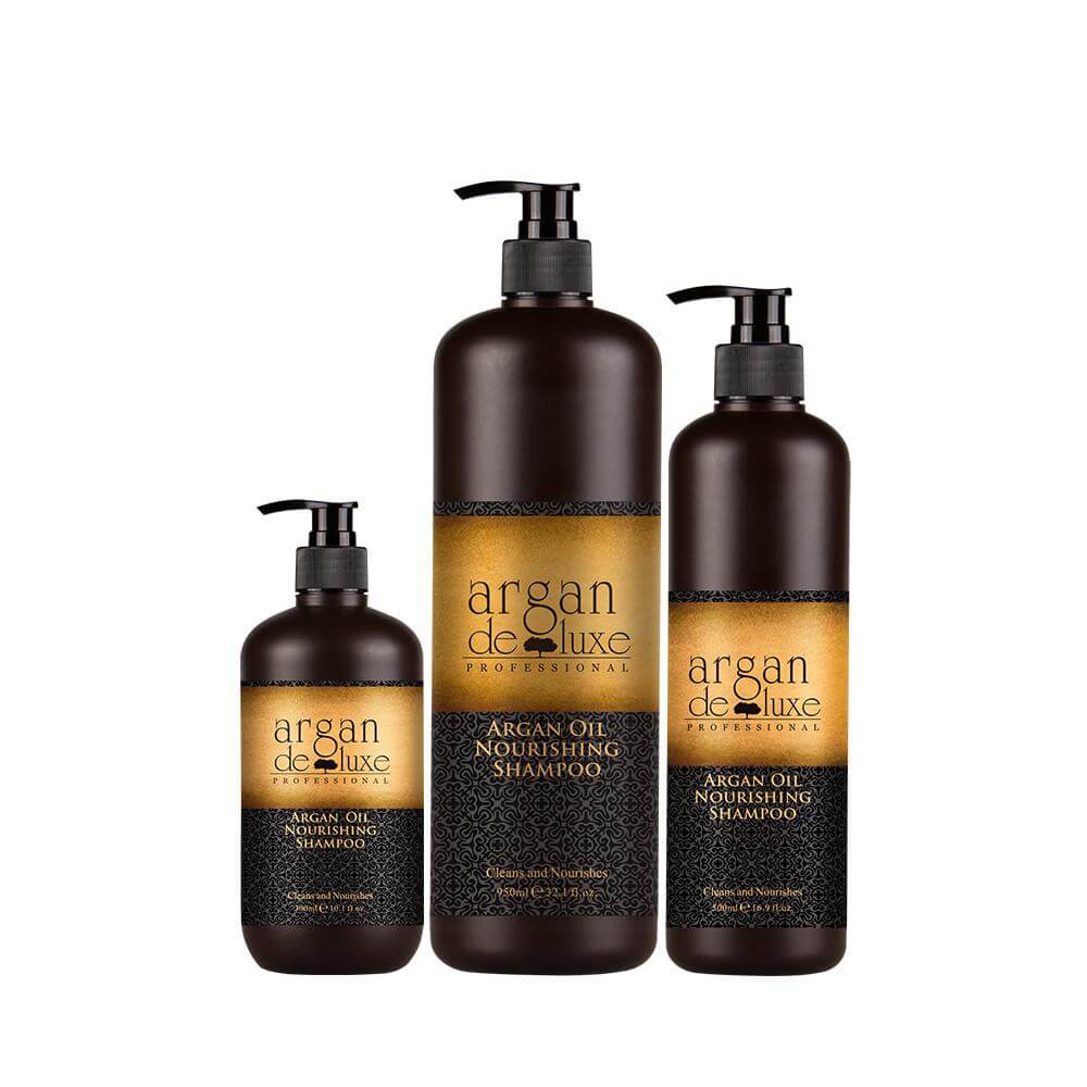 4 Piece - Extension Maintenance Products Set Argan Oil Deluxe Collect